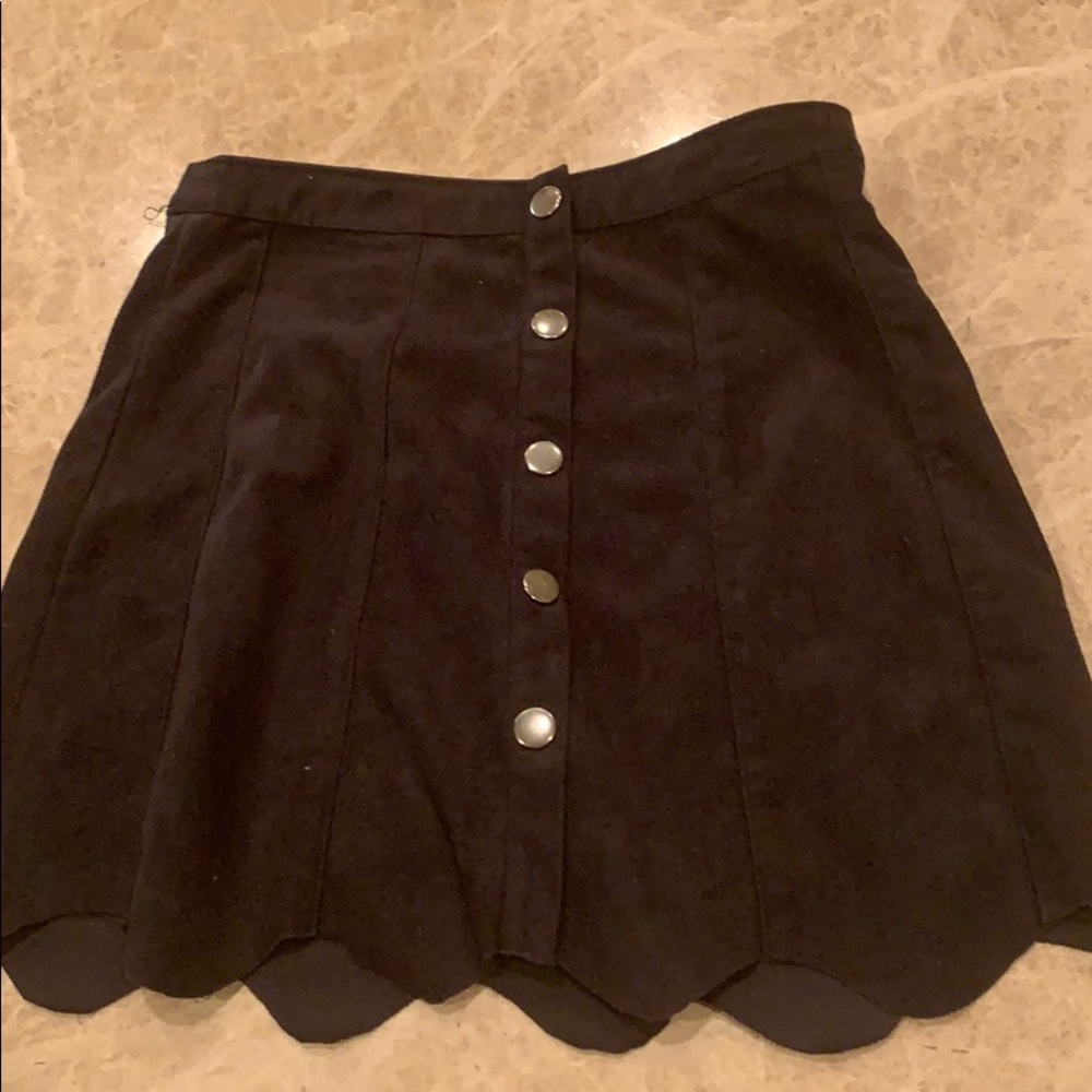 girls suede skirt!